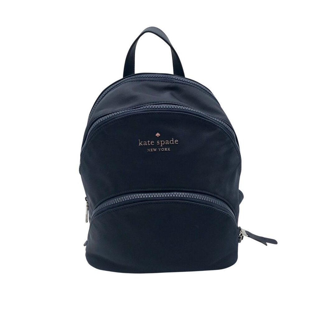 Kate Spade Navy Blue Nylon Karissa Backpack